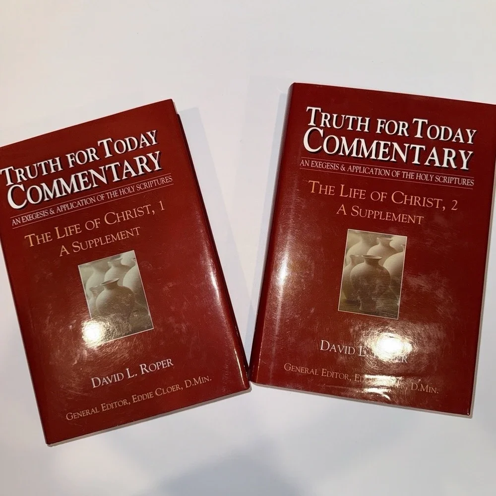 Truth for Today Commentary: The Life of Christ Volumes 1 & 2 Set David L. Roper